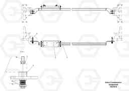 48461 Support For Slope Control ABG9820 S/N 20812 -, Volvo Construction Equipment