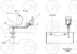 87623 Additional Rear Lights ABG9820 S/N 20812 -, Volvo Construction Equipment