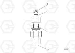 54138 Emergency Release Valve ABG9820 S/N 20812 -, Volvo Construction Equipment