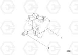 53799 Valve block Screed ABG2820 S/N 20814 -, Volvo Construction Equipment