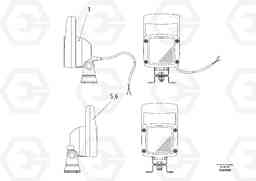 55050 4 Work lights ABG2820 S/N 20814 -, Volvo Construction Equipment