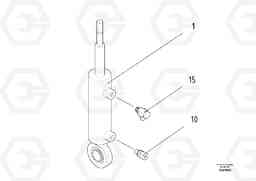 51672 Cylinder Auger ABG2820 S/N 20814 -, Volvo Construction Equipment