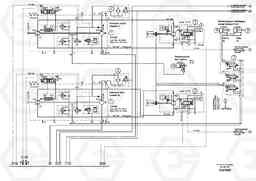 98806 Hydraulic diagram ABG9820 S/N 20812 -, Volvo Construction Equipment