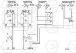 94995 Hydraulic diagram ABG9820 S/N 20812 -, Volvo Construction Equipment