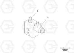 43382 Valve Block Screed Load Device ABG7820/ABG7820B ABG7820 S/N 21064-23058 ABG7820B S/N 23059 -, Volvo Construction Equipment