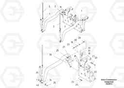 54463 Tow Arms ABG2820 S/N 20814 -, Volvo Construction Equipment