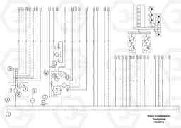 48191 Hydraulics for engine and tank ABG6820 S/N 20836 -, Volvo Construction Equipment