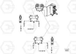 56097 Valve Support Cylinder ABG5820 S/N 20975 -, Volvo Construction Equipment