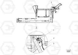 55396 Screed Anti-Climbing Lock ABG5820 S/N 20975 -, Volvo Construction Equipment