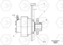 60826 Drive Unit ABG7820/ABG7820B ABG7820 S/N 21064-23058 ABG7820B S/N 23059 -, Volvo Construction Equipment