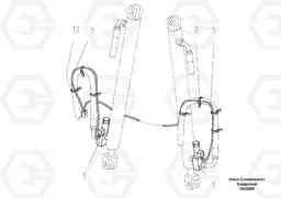 43187 Hopper Wing Lock ABG7820/ABG7820B ABG7820 S/N 21064-23058 ABG7820B S/N 23059 -, Volvo Construction Equipment