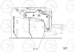 49202 Side Piece ABG7820/ABG7820B ABG7820 S/N 21064-23058 ABG7820B S/N 23059 -, Volvo Construction Equipment