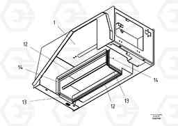 52050 Radiator Cover ABG3870 S/N 20538 -, Volvo Construction Equipment