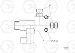 72420 Sliding valve DD95 S/N 20624 -, Volvo Construction Equipment