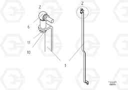 50476 Indicator Arm ABG7820/ABG7820B ABG7820 S/N 21064-23058 ABG7820B S/N 23059 -, Volvo Construction Equipment