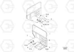 75816 Seat Console ABG3870 S/N 20538 -, Volvo Construction Equipment