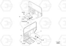 81131 Seat Console ABG3870 S/N 20538 -, Volvo Construction Equipment