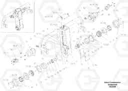 84149 Auger Drive Assembly ABG8820/ABG8820B ABG8820 S/N 21098-23354 ABG8820B S/N 23355-, Volvo Construction Equipment