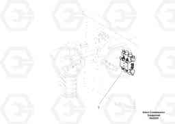 53787 Hydraulic diagram ABG2820 S/N 20814 -, Volvo Construction Equipment