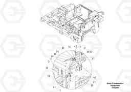 88313 Screed Transport Lock ABG8820/ABG8820B ABG8820 S/N 21098-23354 ABG8820B S/N 23355-, Volvo Construction Equipment