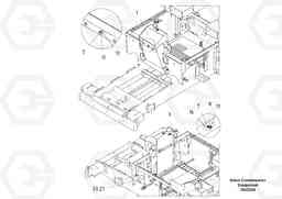 55664 Fuel Tank Kit ABG8820/ABG8820B ABG8820 S/N 21098-23354 ABG8820B S/N 23355-, Volvo Construction Equipment