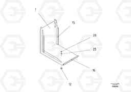 51233 Engine hood ABG8820/ABG8820B ABG8820 S/N 21098-23354 ABG8820B S/N 23355-, Volvo Construction Equipment
