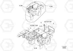 84146 Seat Consoles ABG3870 S/N 20538 -, Volvo Construction Equipment