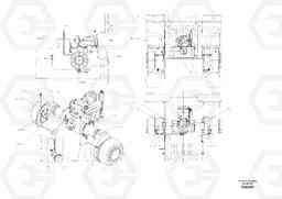 49767 Portal Axle Mounting Parts ABG3870 S/N 20538 -, Volvo Construction Equipment