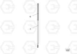 54663 Indicator Arm ABG8820/ABG8820B ABG8820 S/N 21098-23354 ABG8820B S/N 23355-, Volvo Construction Equipment