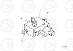 56628 Control Block Vibration ABG8820/ABG8820B ABG8820 S/N 21098-23354 ABG8820B S/N 23355-, Volvo Construction Equipment