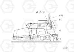 48034 Screed Load Device ABG8820/ABG8820B ABG8820 S/N 21098-23354 ABG8820B S/N 23355-, Volvo Construction Equipment