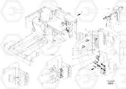 57109 Hydraulics For Extended Screed Height Adjustment ABG8820/ABG8820B ABG8820 S/N 21098-23354 ABG8820B S/N 23355-, Volvo Construction Equipment