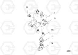 56631 Control block ABG8820/ABG8820B ABG8820 S/N 21098-23354 ABG8820B S/N 23355-, Volvo Construction Equipment