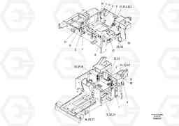 56622 Valve And Cylinder ABG8820/ABG8820B ABG8820 S/N 21098-23354 ABG8820B S/N 23355-, Volvo Construction Equipment