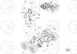 49765 Front Wheels 4x With 2-wheel Drive ABG3870 S/N 20538 -, Volvo Construction Equipment