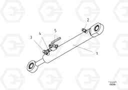 55631 Levelling Cylinder ABG3870 S/N 20538 -, Volvo Construction Equipment