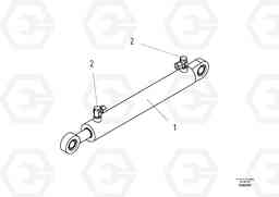 55632 Screed Cylinder ABG3870 S/N 20538 -, Volvo Construction Equipment