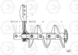 102665 Basic Auger ABG3870 S/N 20538 -, Volvo Construction Equipment