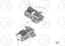 103376 Valve Block Auger ABG3870 S/N 20538 -, Volvo Construction Equipment