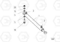 67918 Cylinder for tension device VDT 121 VARIO ATT.SCREED 9,0 - 12,0M ABG8820/ABG8820B, Volvo Construction Equipment