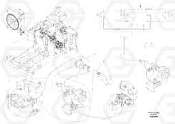 48037 Hydraulics For Reversing Conveyor ABG8820/ABG8820B ABG8820 S/N 21098-23354 ABG8820B S/N 23355-, Volvo Construction Equipment