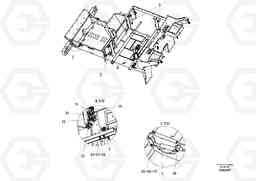 43922 Hydraulic Front Apron Plate ABG7820/ABG7820B ABG7820 S/N 21064-23058 ABG7820B S/N 23059 -, Volvo Construction Equipment