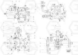 85321 Variable Displacement Dual Pump DD85 S/N 21362 -, Volvo Construction Equipment