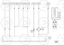 81780 Hydraulic diagram DD95 S/N 20624 -, Volvo Construction Equipment