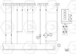 26814 Hydraulic diagram DD85 S/N 21362 -, Volvo Construction Equipment