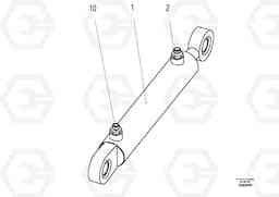 52190 Hopper Cylinder ABG6820 S/N 20836 -, Volvo Construction Equipment