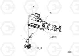 48218 Support Valve Block ABG3870 S/N 20538 -, Volvo Construction Equipment