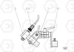 75732 Ultrasonic Sensor Auger ABG3870 S/N 20538 -, Volvo Construction Equipment