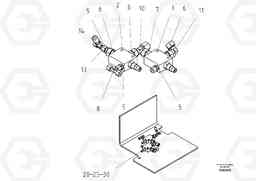 48215 Pressure Valves ABG3870 S/N 20538 -, Volvo Construction Equipment