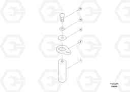 97203 Cylinder Pin Assembly MW500 S/N 20591 -, Volvo Construction Equipment